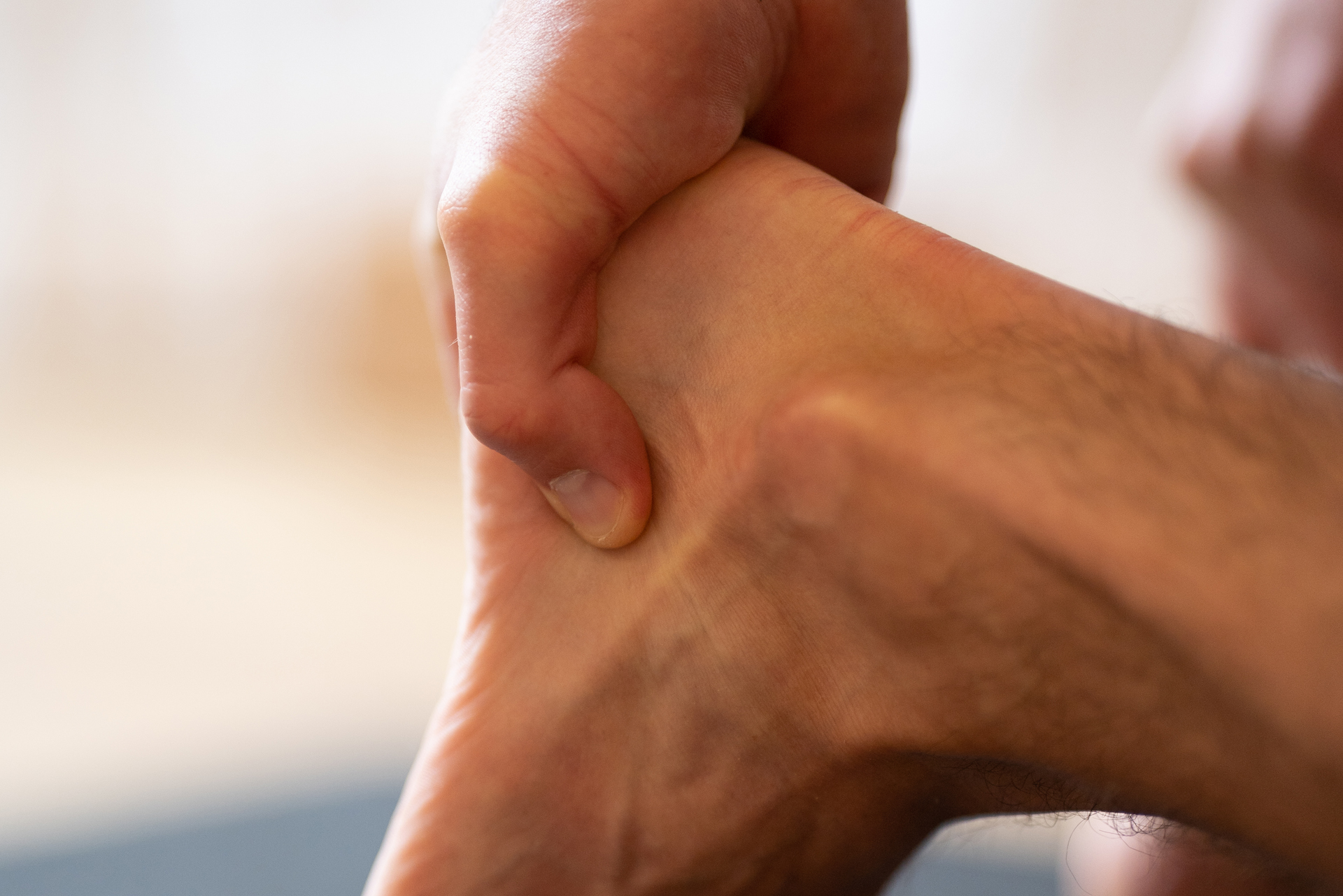 ankle sprain exercises for an athlete